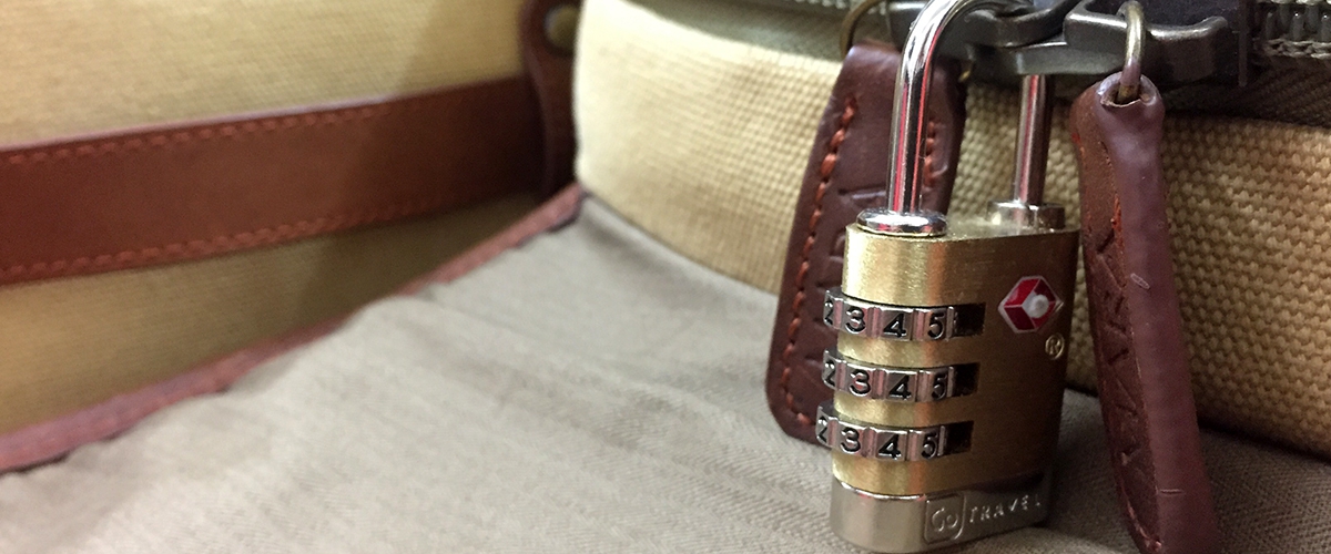 Suitcase locks & luggage scales for safari & travel