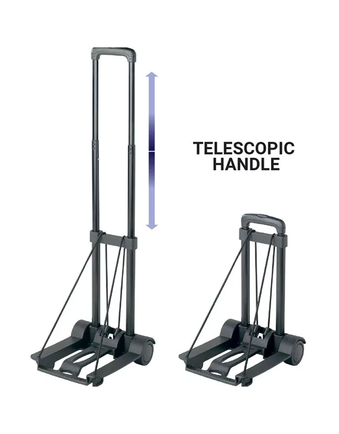 Compact Folding Travel Trolley | Luggage Accessories