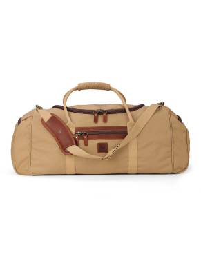 best travel duffel bag for safari Bric's My Rolling  Luxury Water-Resistant Coated PVC Bag with Wheels, Leather Trim, TSA Lock, Carry-On Luggage Its the perfect size for a weekend trip or for storing your essentials while on safari Explorer IV Canvas Duffel Bag