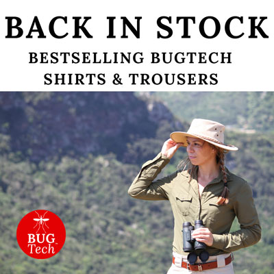 Bestselling BUGTech Anti-Insect Shirts and Trousers Back In Stock