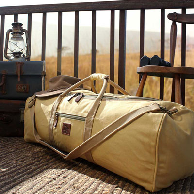 Safari luggage, bags, duffles, satchels, and shoulder bags from The Safari Store