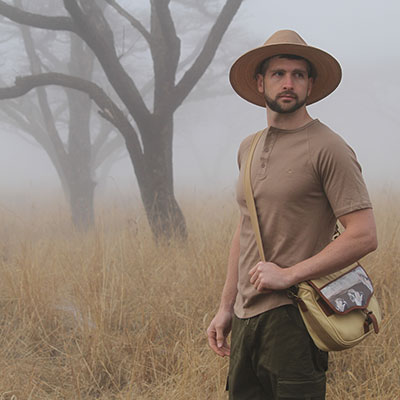 New Fit Savute Men's Safari T-Shirt by The Safari Store
